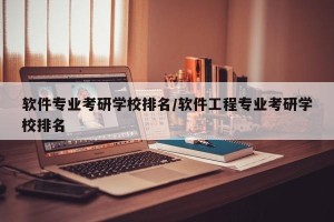 软件专业考研学校排名/软件工程专业考研学校排名