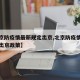 【北京防疫情最新规定出京,北京防疫情最新规定出京政策】
