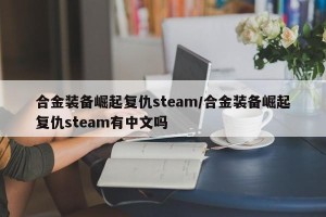 合金装备崛起复仇steam/合金装备崛起复仇steam有中文吗