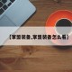【掌盟装备,掌盟装备怎么看】